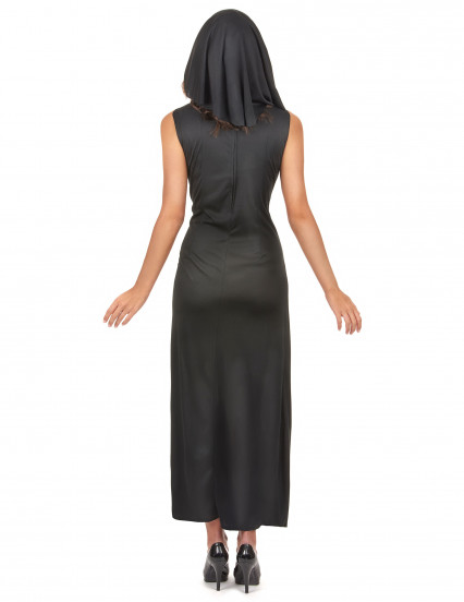 Sexy nonkostuum met splitjurk voor dames 3