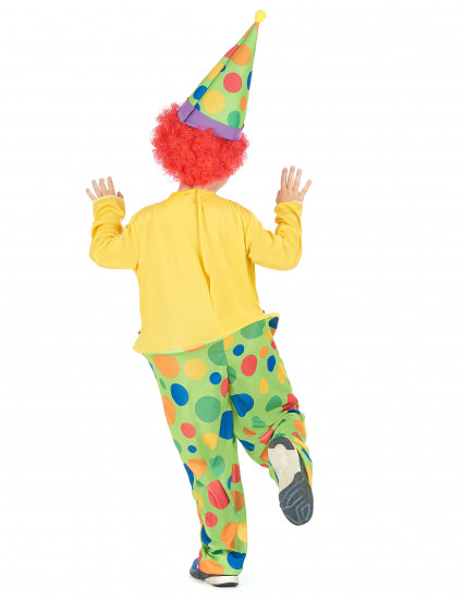 Vrolijk clownskostuum voor jongens 3