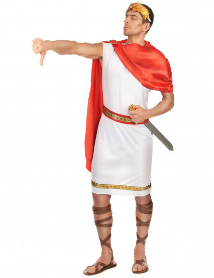 Romeins kostuum met kroon voor mannen 2
