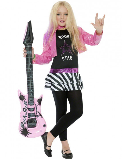 Rocksterrenkostuum voor meisjes 1