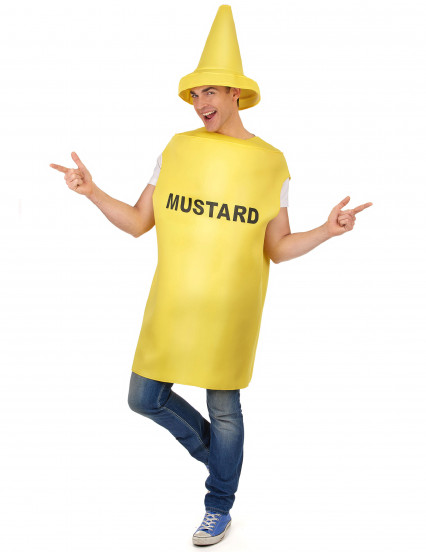 Mosterdpotkostuum voor volwassenen 1