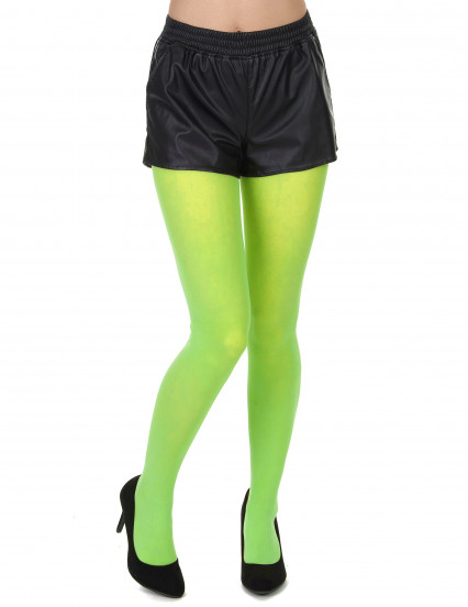 Neon groene panty voor volwassenen 1