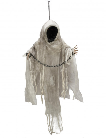 Halloween hangdecoratie verlicht skelet 100 cm 1