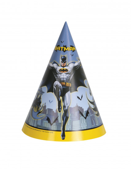 6 Batman™ feestmutsen 1