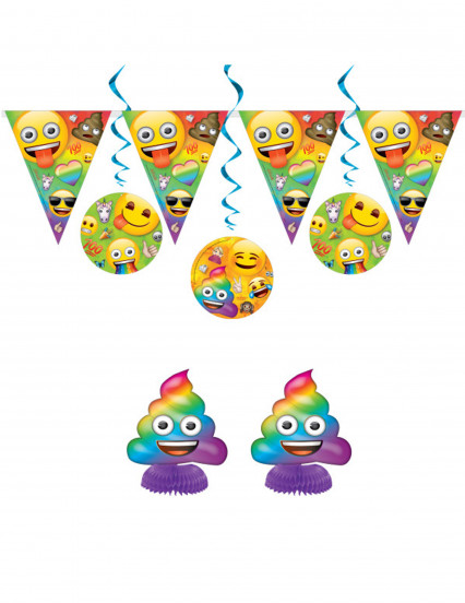 7-delige verjaardagsset Emoji Rainbow™ 7-delige verjaardagsset Emoji Rainbow™