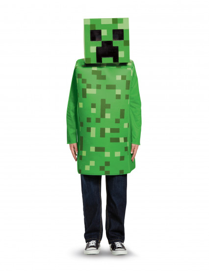 Minecraft™ Creeper™ kostuum kinderen groen 2