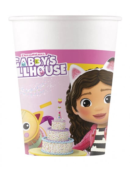 8 Gabby and the Magic Dollhouse 200 ml bekers 1