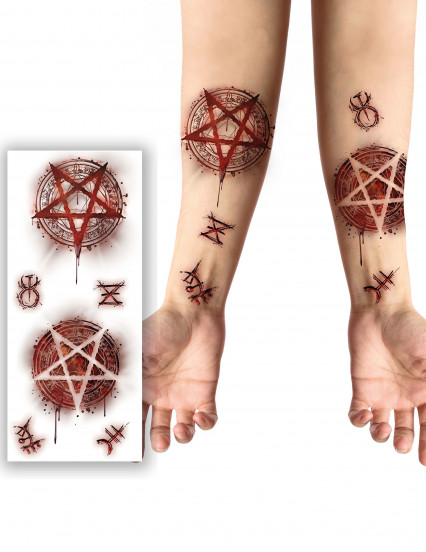 Satanisch tatoeagebord 1