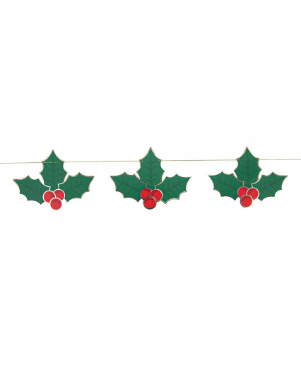 3m kerst hulst slinger 1